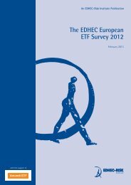 The EDHEC European ETF Survey 2012 - EDHEC-Risk