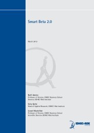 Smart Beta 2.0 - EDHEC-Risk