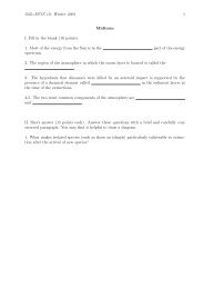 Gille-ESYS 10: Winter 2003 1 Midterm I. Fill in the blank (10 points ...