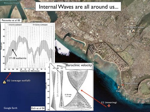 Internal Waves are all around us... - Physical Oceanography ...