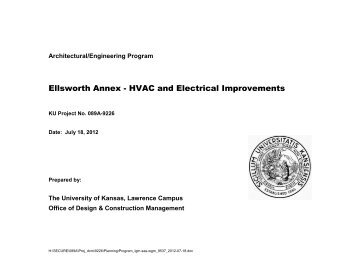 KU Ellsworth Annex HVAC & Electrical Improvements