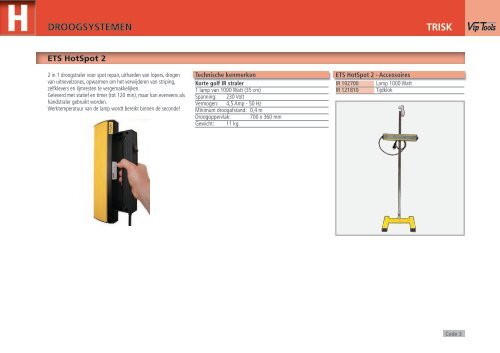 H DROOGSYSTEMEN TRISK - De Maesschalck H.