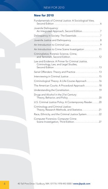 Criminal Justice 2010.pdf - Jones & Bartlett Learning
