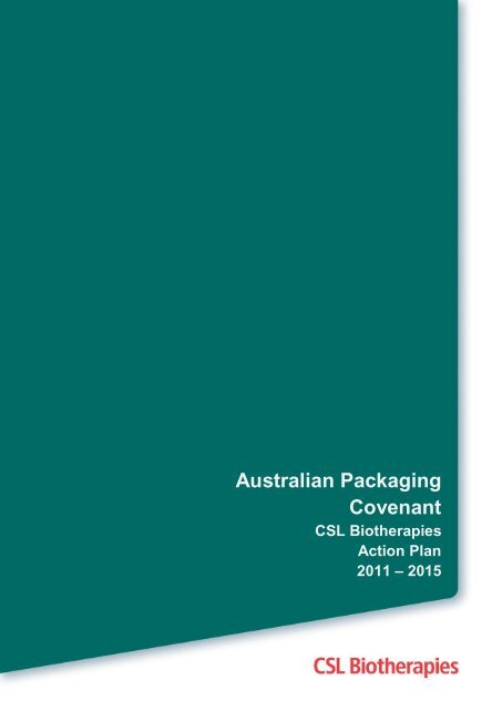 Download Action Plan - Australian Packaging Covenant