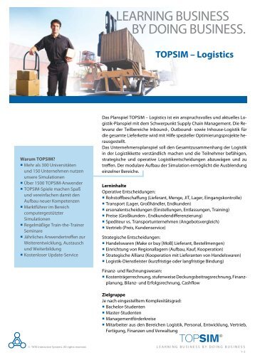 TOPSIM - Logistics (PDF, 0.21 MB)