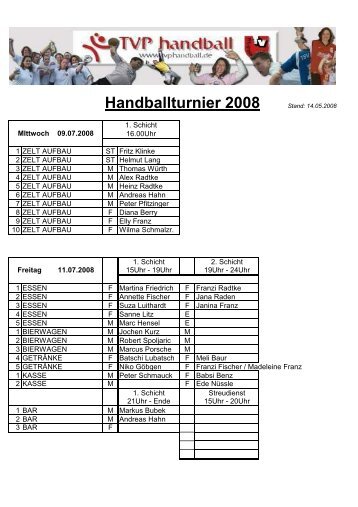 Handballturnier 2008