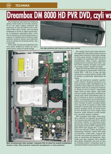 Dreambox DM 8000 HD PVR DVD - cz_2.pdf - tv sat magazyn