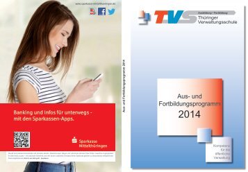 Aus- und Fortbildungsprogramm 2014.pdf - TVS Weimar