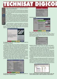 TECHNISAT DIGICOR - tv sat magazyn