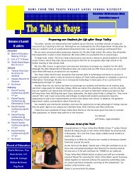 The Talk at Teays - Teays Valley Local School District