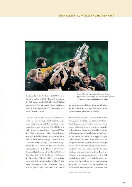 Geschäftsbericht 2003/2004 KGaA/Konzern - BVB Aktie - Borussia ...