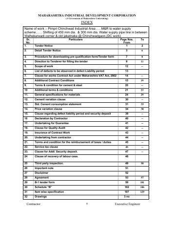 Pimpri Chinchwad Industrial Are - Maharashtra Industrial ...