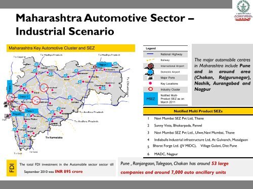 Auto/Auto Ancillary Sector - Maharashtra Industrial Development ...