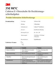 Produktdatenblatt - 3M Schweiz