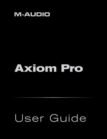 Axiom Pro | User Guide