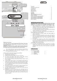 AMT P-1 Manual English Ver - AMT Electronics
