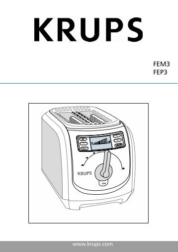 FEM3 FEP3 - Krups