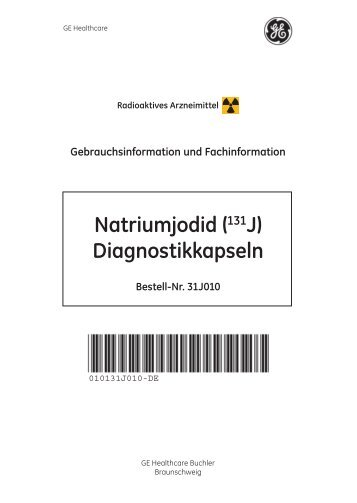 Natriumjodid (131J) Diagnostikkapseln - medeo