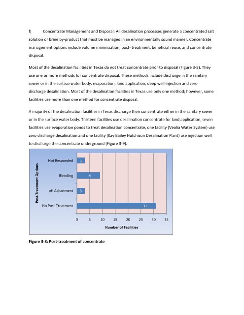 Desalination Database Updates for Texas - Texas Water ...