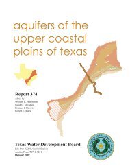 Report 374 Aquifers of the Upper Coastal Plains of Texas