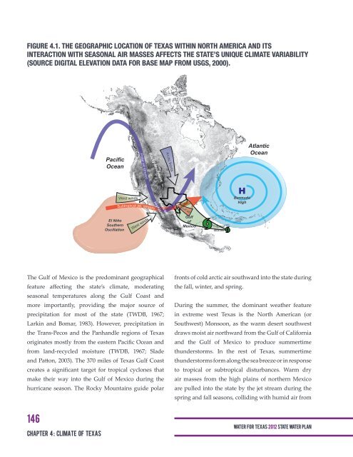 Chapter 4 Climate of Texas - Texas Water Development Board