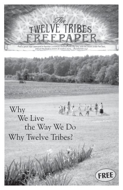 Why We Live the Way We Do (PDF - The Twelve Tribes
