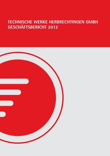 Geschäftsbericht 2012 - TWH-Technische Werke Herbrechtingen ...