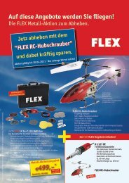 FLEX RC-Hubschrauber