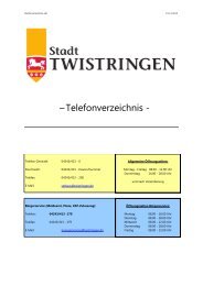 –Telefonverzeichnis -