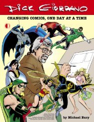 changing comics, one day at a time - TwoMorrows Publishing Store