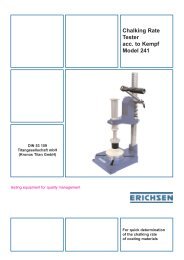 Chalking Rate Tester acc. to Kempf Model 241