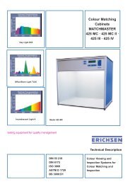 Colour Matching Cabinets MATCHMASTER 425 MC Â· 425 MC II ...