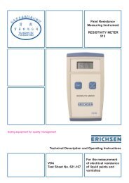 Paint Resistance Measuring Instrument RESISTIVITY METER 515 ...