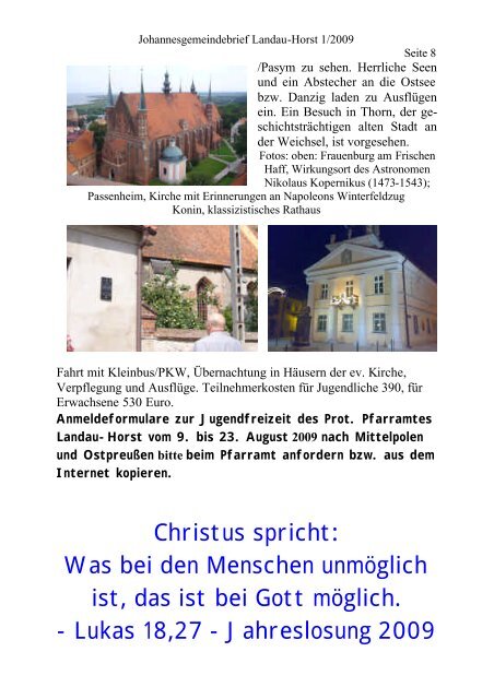 Taufen - Evangelische Kirche der Pfalz