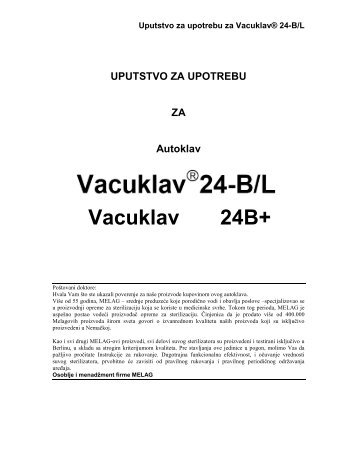 Vacuklav 24B-l - MEDIPRO