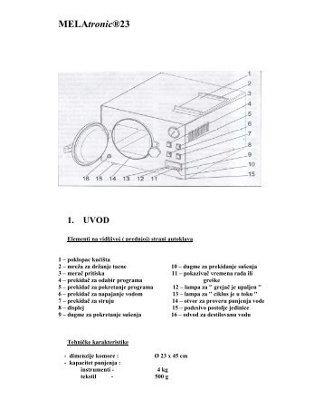 UPUTSTVO ZA UPOTREBU - MELATRONIC 23.pdf - MEDIPRO