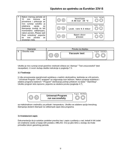 Euroklav 23VS - MEDIPRO