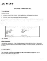 Practitioner's Assessment Form