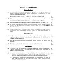 ARTICLE 3 â General Policy - Telecommunications Workers Union