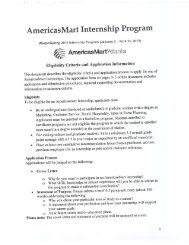 AmericasMart Internship Program