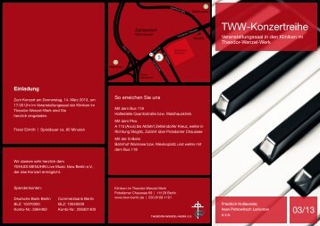 Download Einladung - Theodor-Wenzel-Werk e.V.