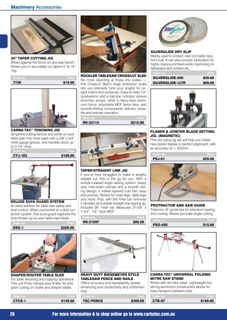 Download PDF Catalogue - Carba-Tec