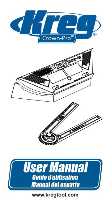 Kreg Crown Pro Manual 3.5x6.indd - Kreg Tool