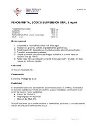 FENOBARBITAL SÓDICO SUSPENSIÓN ORAL 3 mg/ml - Fagron