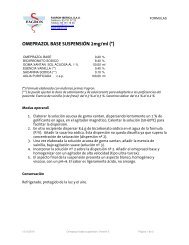 Omeprazol base suspension oral - Fagron