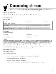 Morphine Sulfate 50−mg/mL in Pluronic™ Lecithin Organogel - Fagron