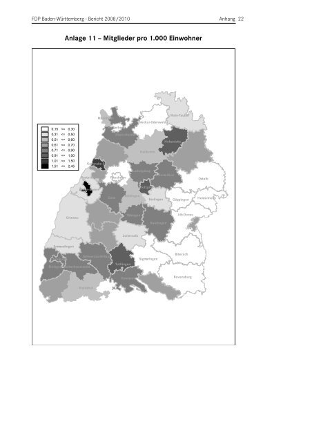 Geschäftsbericht 2008-2010 - FDP Baden-Württemberg