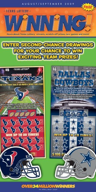 template for WINNING - Texas Lottery