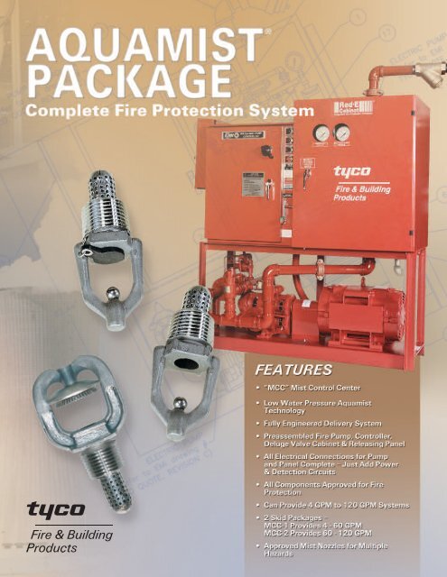 The âMCCâ Pump Skid Package - Tyco Fire Products