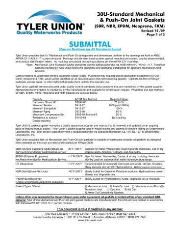 SUBMITTAL - Tyler Union